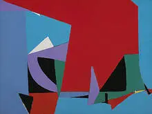 Beatrice Mandelman, #12, acrylic on canvas