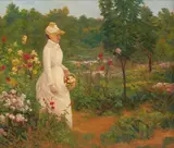 Continental School, Picking flowers