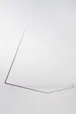 Otto Boll, Ohne Titel, 2009, Aluminium; Stahl, schwarz