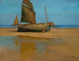 Gustav Schönleber, Ebbe in De Panne