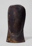 Michael Croissant, Kopf, 1999, Bronze mit kupferfarbener Patina, geschweißt