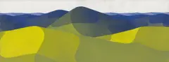 Albrecht Schnider, Landschaft, 1998, Öl auf Leinwand