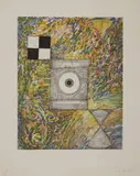 William T. Wiley, Untitled, 1986, Lithograph in colors