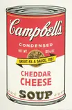 Andy Warhol, Cheddar Cheese from Campbell's Soup II, 1969, Screenprint in colors