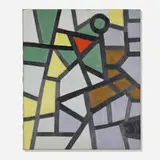 Paul Bodin, Untitled, c. 1958, oil on canvas