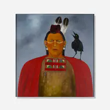 Cj Wells, Stands Still and Shadows, 2001, oil on canvas