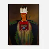Cj Wells, White Buffalo Calf Woman, 2006, oil on canvas