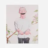 Yue Minjun, Untitled (Smile-ism No. 22), 2006, lithograph in colors