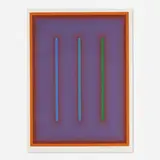 Richard Anuszkiewicz, Plate IX from the Sequential Portfolio, 1972, screenprint in colors
