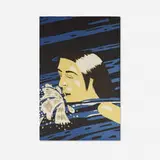 Alex Katz, Olympic Swimmer, 1976, screenprint on paper