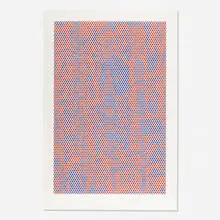 Roy Lichtenstein, Cathedral #2, 1969, lithograph in colors