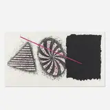 James Rosenquist, Black Star, 1978, etching and aquatint in colors