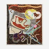Shards III by Frank Stella, 1982, offset lithograph and screenprint on Arches, sold Feb 2020