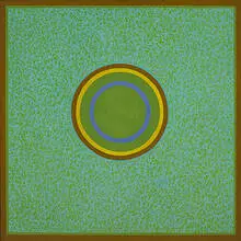 Sun II by Hilton Brown, 1963, oil on canvas, sold Nov 2003