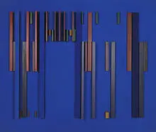 David Barr, Construction #67, 1970, painted wood