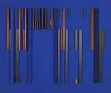 David Barr, Construction #67, 1970, painted wood