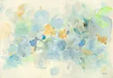 Ohne Titel by Ernst Wilhelm Nay, 1961, Aquarell auf genarbtem Papier, sold Jun 2009