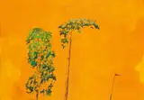 Norbert Bisky, Lagerfreuden, 2002, Öl auf Nessel