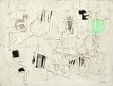 Fritz Winter, Ohne Titel, 1957, Öl auf Leinwand