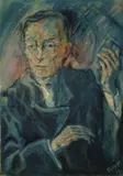 Otto Ritschl, Selbstbildnis”, 1919, Öl auf Leinwand