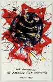 Untitled by Sam Francis, 1987, Color lithograph, sold Feb 2008