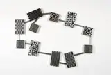 Peter Pepper, Aluminum wall sculpture, c. 1972, Aluminum construction