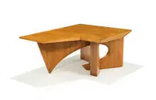 Frank Lloyd Wright, Jr., Architectural coffee table, c. 1955, Manufacturer unknown