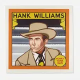 Roger Brown, Hank Williams, Honky Tonk Man, 1991, lithograph in colors