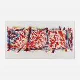 James Rosenquist, Marco Polo Returns, 1978, etching and pochoir in colors