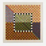 Alfred Jensen, Portfolio #2, 1973, screenprint in colors