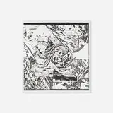 Frank Stella, Swan Engraving Square I (Swan Engraving V) from the Swan Engraving series, 1982, etching and engraving
