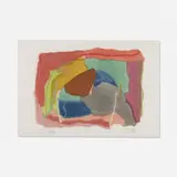 Larry Zox, Dexter's Choice I, 1993, screenprint with pochoir and hand coloring