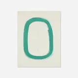 Lucio Fontana, Untitled, c. 1965, lithograph in colors