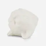Kiki Smith, Cat, 1999, cast porcelain with glazed interior