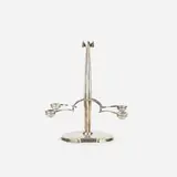 Arman, Candelabra, c. 1979, silver