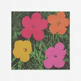 Andy Warhol, Flowers, 1964, offset lithograph printed in colors on paper