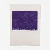 Jasper Johns, Handfootsocksfloor from Casts from Untitled, 1973-74, lithograph on Laga Narcisse handmade paper