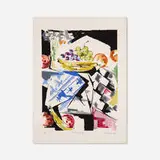 Jacob Lawrence, Morning Still Life, 1976, screenprint in colors on Arches 88