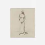 Wayne Thiebaud, Untitled (Figure), 1964, etching on Arches