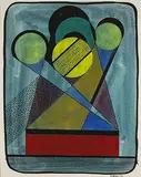 Thomas Brownell Eldred, untitled, 1941, watercolor on paper