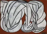Michael Lekakis, untitled, 1940s, gouache on paper