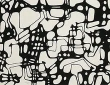 Ibram Lassaw, untitled, 1985, acrylic on paper