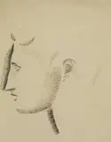 Elie Nadelman, Male Head Study
