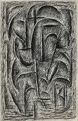 Abraham Walkowitz, Abstraction, 1912, ink on paper