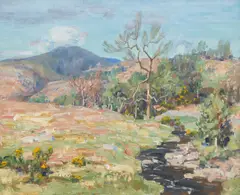 William Wright Campbell, A glen in summertime