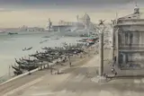 Rowland Hilder, The Grand Canal from the Doges Palace, Venice
