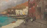 Felice Giordano, A busy harbour town