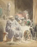 R.I. Edward Henry Corbould, A Welcome Meal