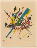 Wassily Kandinsky, Kleine Welten I, 1922, Farblithografie auf Papier