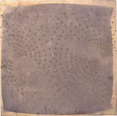 Goldregen by Otto Piene, 2014, Gold auf glasiertem Ton, sold Nov 2024